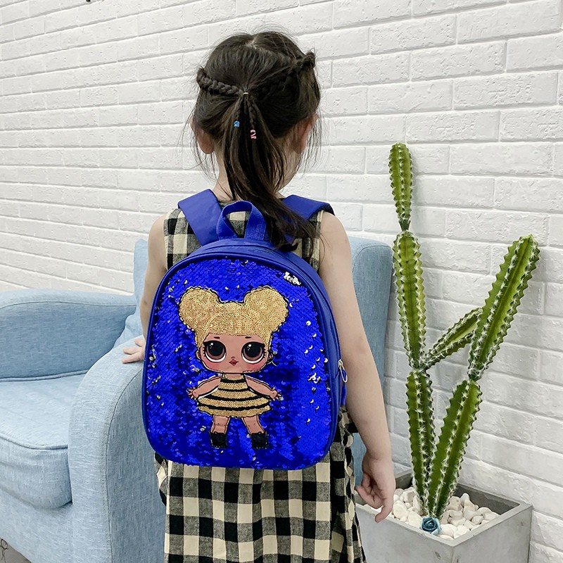 Balo họa tiết lấp lánh cho bé gái