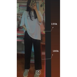 [ORDER] Quần baggy cạp cao có chun co giãn