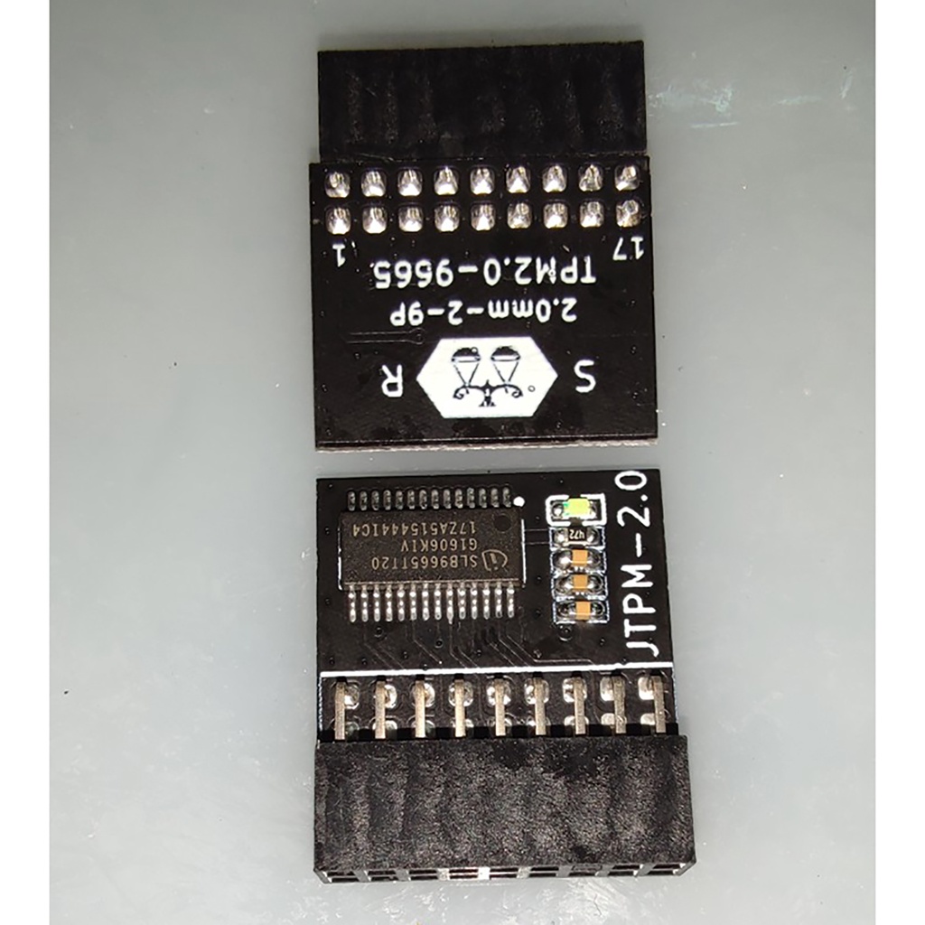 Mô-đun TPM2.0 ASRock TPM 18-1 Pin cho máy tính Infineon Win11