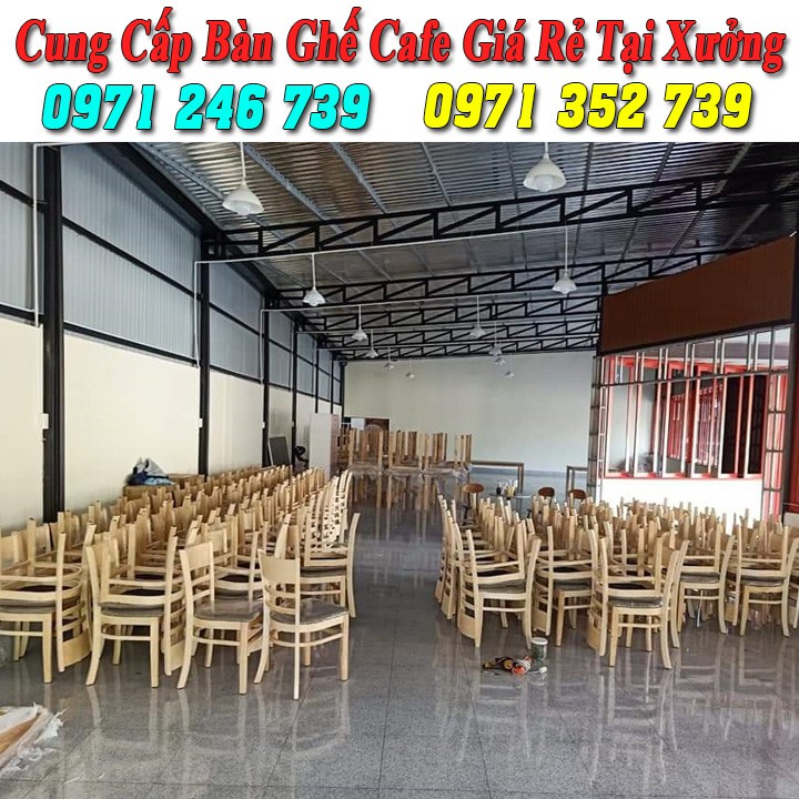 Bàn ghế quán ăn nha hàng giá rẻ