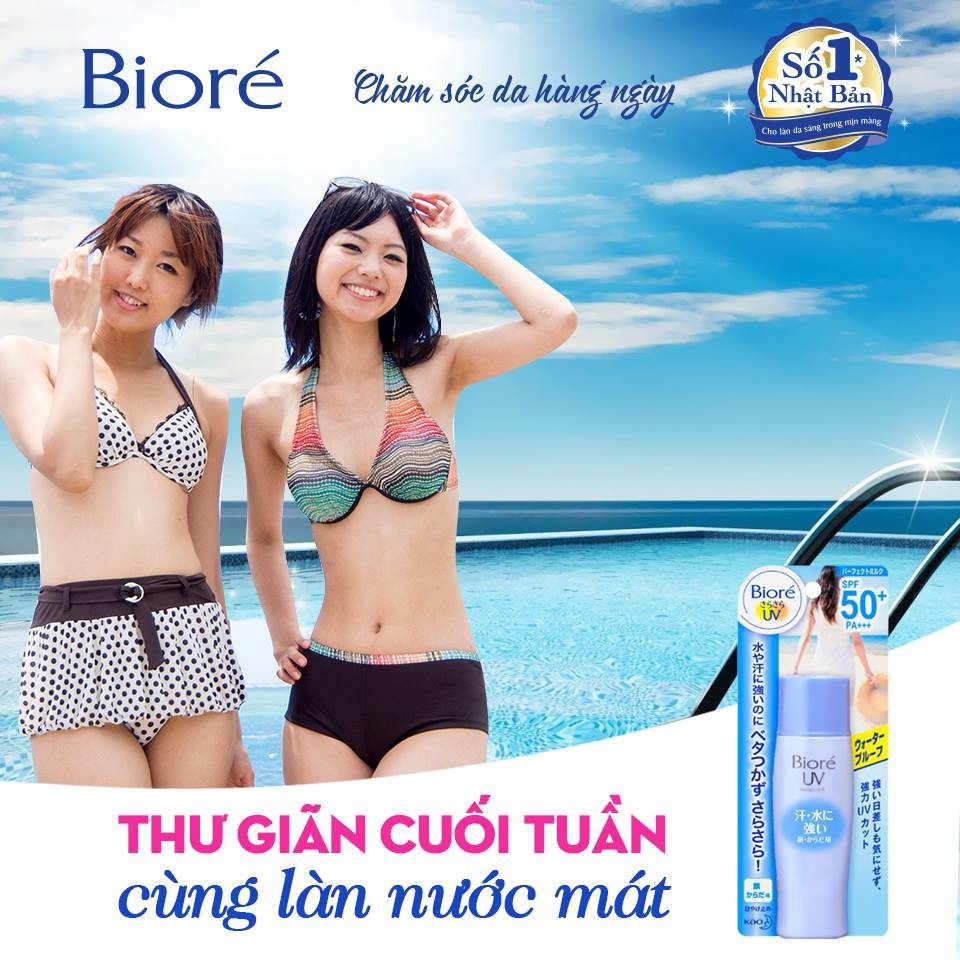 Kem Chống Nắng Biore Chống Thấm Nước 40ml