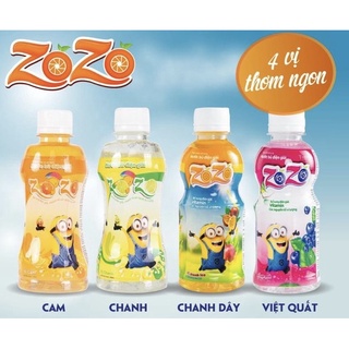 Nước bù điện giải Zozo Zo Zo vị cam chanh 250ml