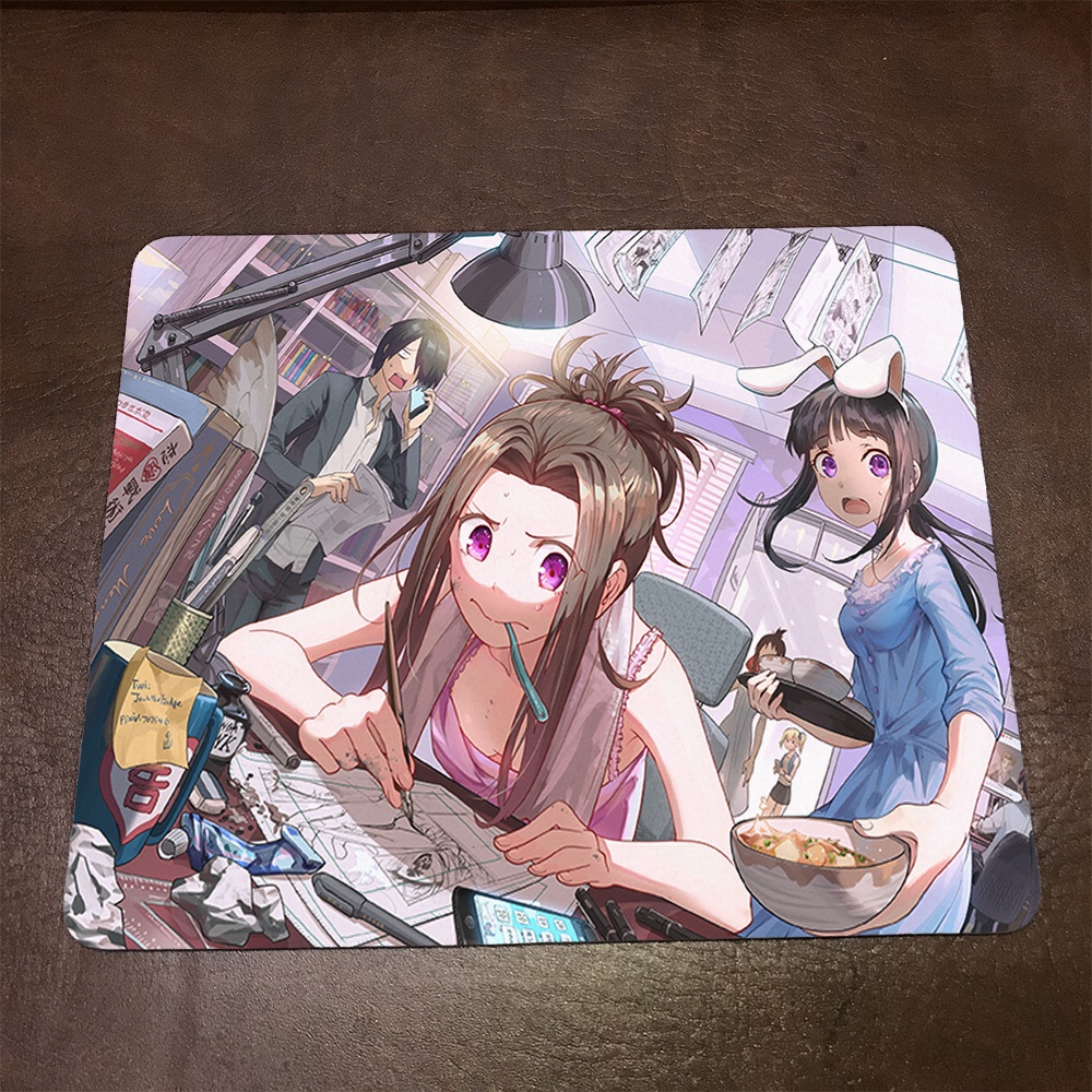 Lót chuột máy tính Anime Kaguya sama Love is War Wallpapers 1 Mousepad cao su êm ái. Nhận in theo yêu cầu