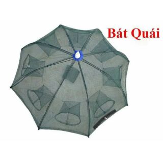 Lưới bát quái bắt tôm, cua, cá loại 8 lỗ!