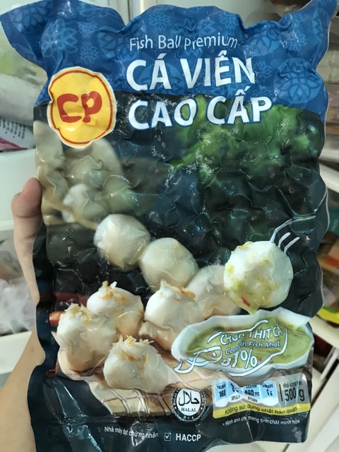 Cá viên cao cấp CP gói 500g