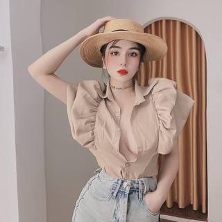 Áo Sơ Mi Nữ Tay Phồng