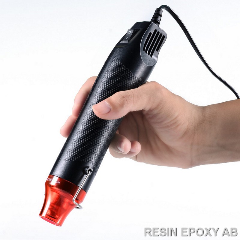 Súng nhiệt Heat Gun khử bọt hỗn hợp Epoxy Resin AB, làm mềm đất sáp, Súng thổi hơi nóng, khò nhiệt 220V