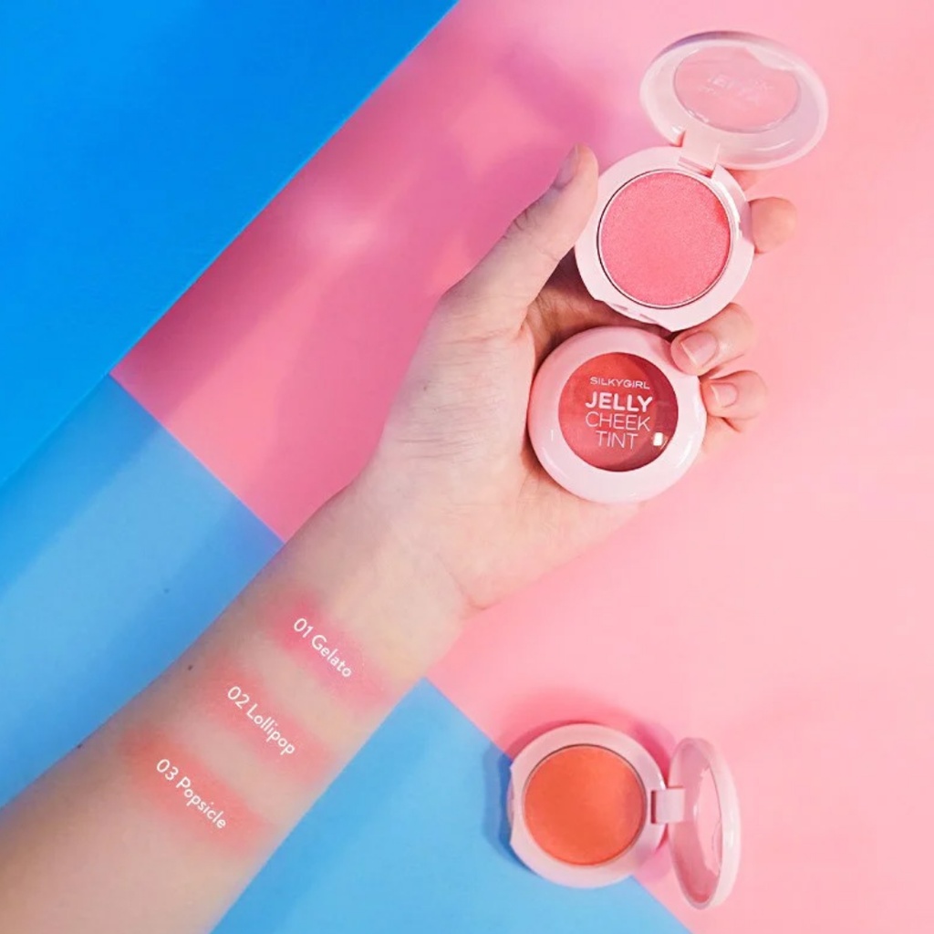 Má Hồng Dạng Thạch Silkygirl Jelly Cheek Tint 3g