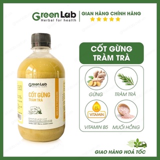 Cốt gừng tràm trà tắm bé ngâm chân giữ ấm cơ thể