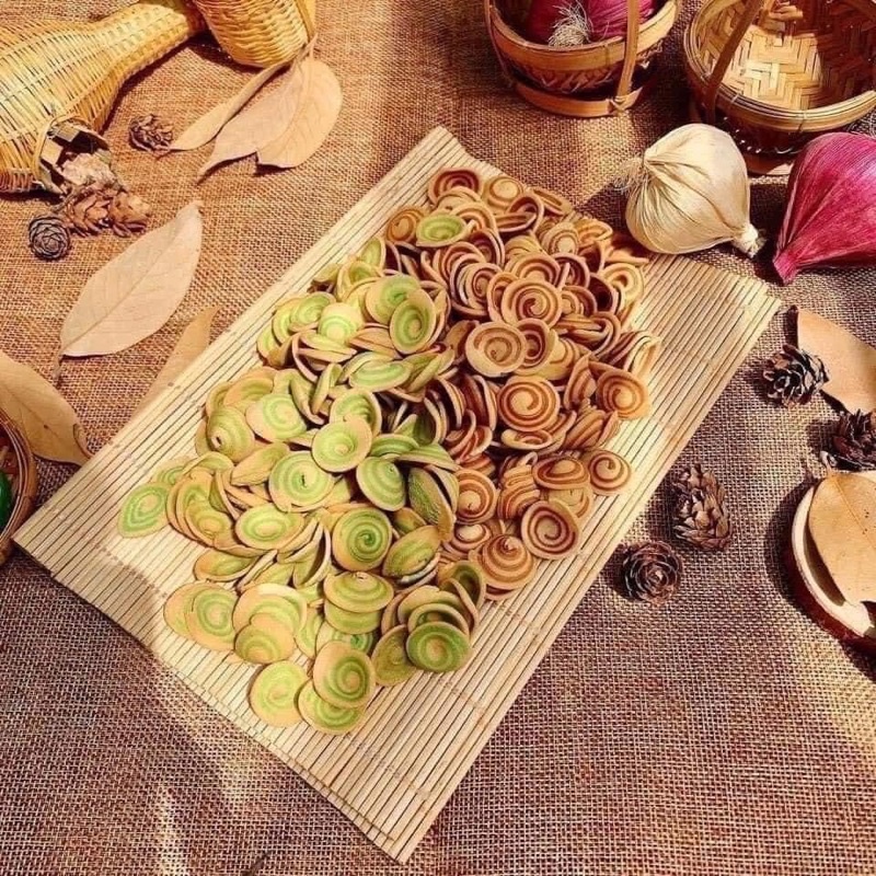 Bánh Tai Heo Nhí Mix Hai Vị Hũ 350gr