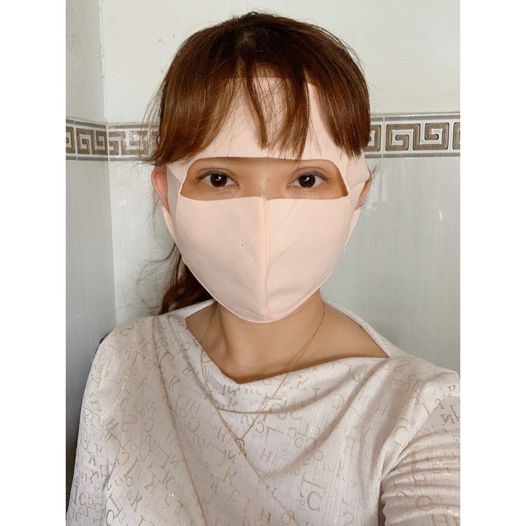 Combo 02 khẩu trang nữ xuất NHật kín mặt trán Ninja mới hot 2019 | BigBuy360 - bigbuy360.vn