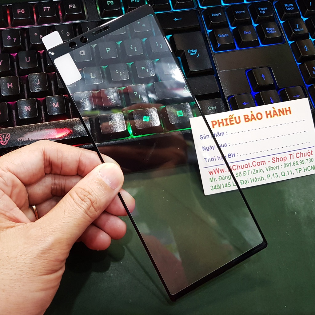 [FULL KEO-Ảnh Thật] Kính CL Sony Xperia 1/ XZ4 Cường Lực 2.5D FULL Màn