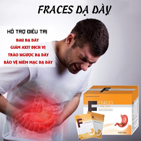 Fraces Chữa Đau Dạ Dày, Trào Ngược Dạ Dày, Bảo Vệ Niêm Mạc Dạ Dày