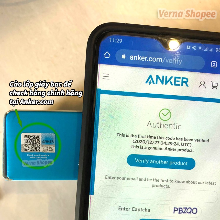 Pin dự phòng Anker PowerCore Slim 10000 PD A1231