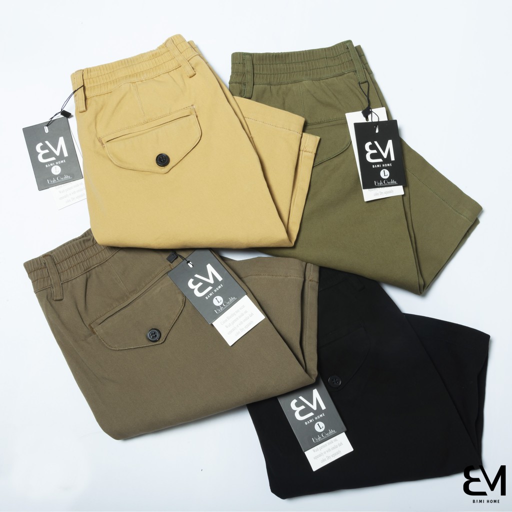 Quần short kaki nam cao cấp BAMI HOME form slim, màu sắc đơn giản dễ phối đồ  QSKK- 01 | BigBuy360 - bigbuy360.vn