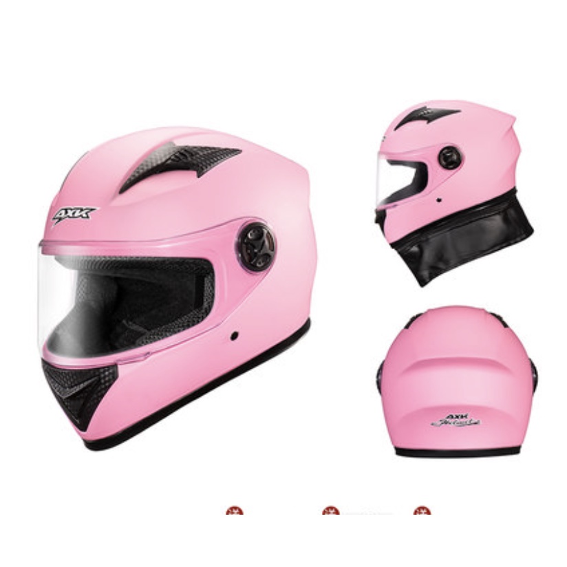 Mũ bảo hiểm Fullface 2 kính Trùm đầu AXK mùa đông ấm áp