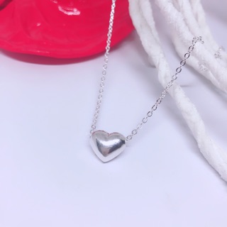 Dây chuyền mặt tim trơn LINH MIU SILVER