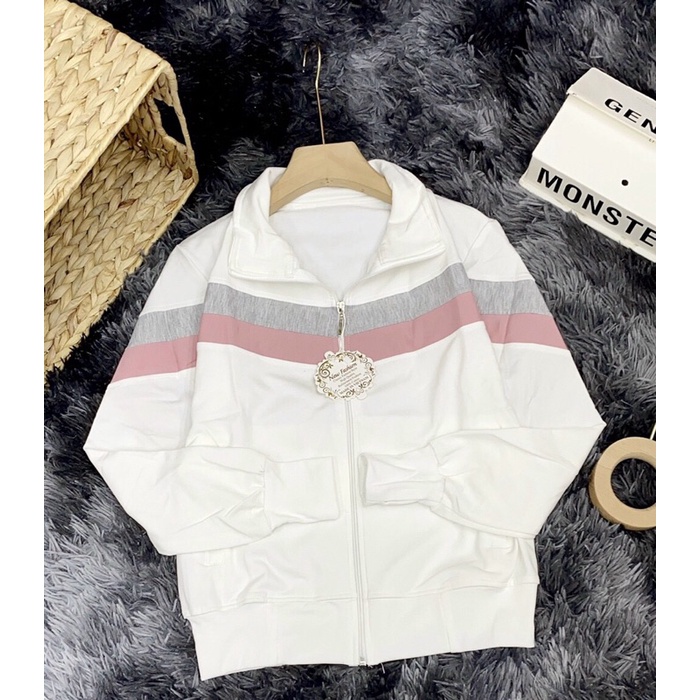 Áo khoác thun cổ đứng không nón | BigBuy360 - bigbuy360.vn