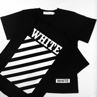 Áo Graphic Tee off.white màu đen đủ size nam nữ - AOW060