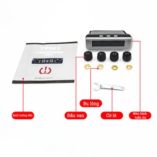 Cảm biến áp suất lốp ô tô xe hơi CAR VIệt Nam TPMS Cao Cấp Van Ngoài | CHÍNH HÃNG | BH 12 TH | 1 Đổi 1 30 Ngày - CAR29