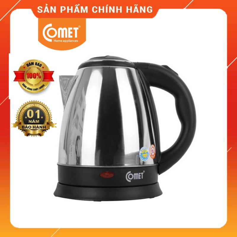 [Chính hãng - Xả kho] - Bình Đun Siêu Tốc Comet CM8215 1.5Lít