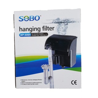 Máy Lọc Thác Hồ Cá Sobo WP-606H - Bộ Lọc Treo Dành Cho Bể Cá