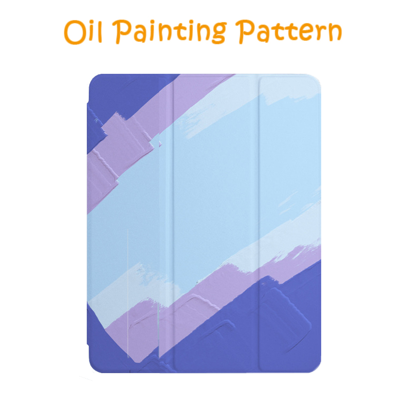 Bao Da Máy Tính Bảng Thông Minh Có Khe Cắm Bút tương thích với iPad Air 4 Air 3 Pro 10.5 7/8/9th Gen 10.2 5/6th Gen 9.7 Mini 5