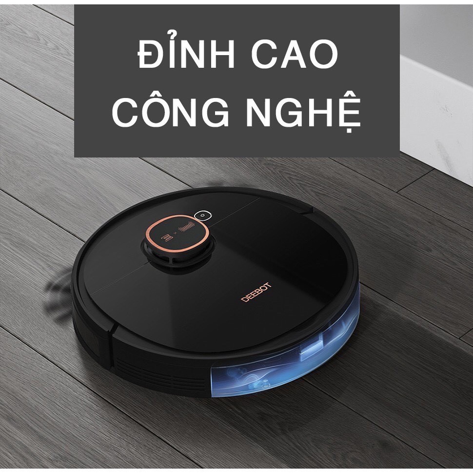 Robot hút bụi ECOVACS DEEBOT T5 MAX  (DX65) / T5 POWER (DX93)/ T5 HERO (DX96) chính hãng Ecovacs, lưu 3 bản đồ, DT Smart