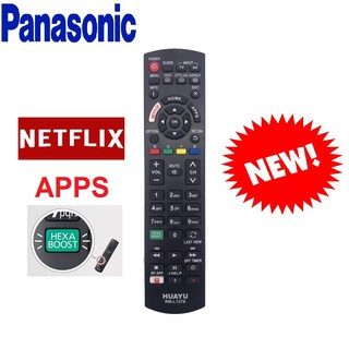 REMOTE ĐIỀU KHIỂN TIVI PANASONIC SMART RM-L1378 (NETFLIX-HEXA BOOSTS-APPS)