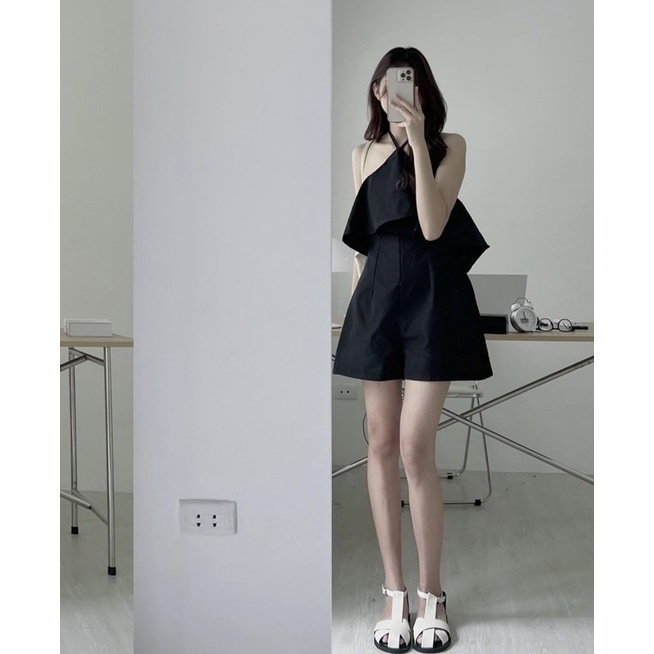 JUMPSUIT THÔ CỔ YẾM đi biển SIÊU XINH 243
