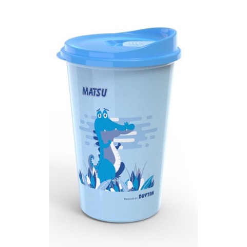 Cốc giữ nhiệt Matsu Duy Tân có khe cắm ống hút 500ml/700ml