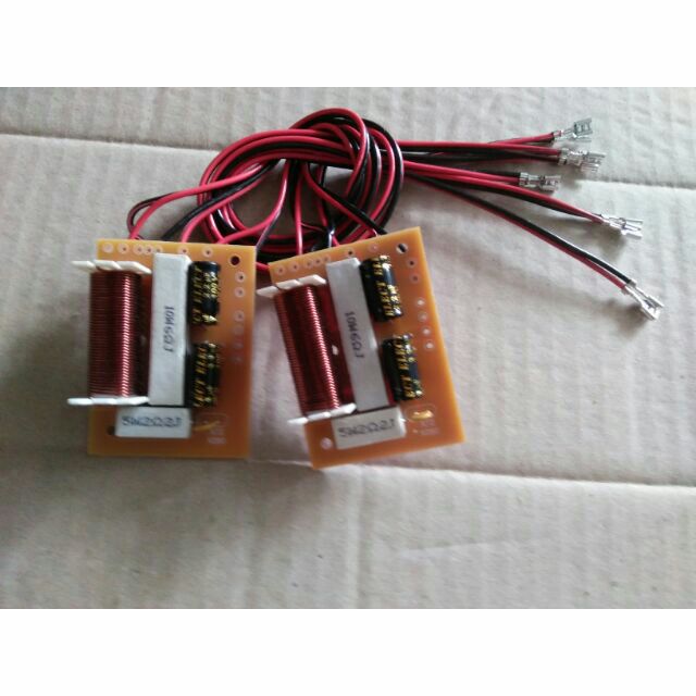 Mạch phân tần cho loa 1 bass 2 treble