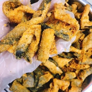 Da cá lắc trứng muối