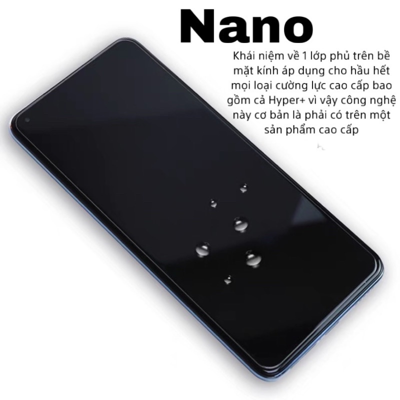 Cường lực Hyper+ cho Realme GT2 GT Neo 2 viền vát cong 2,5D Trong suốt cao vuốt mượt chuyên game có phủ nano