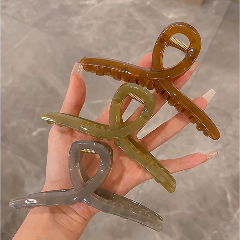 IF ME Kẹp Tóc Hình Vuông Nhiều Màu Sắc Thanh Lịch Dành Cho Nữ