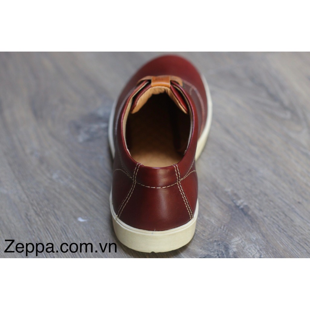 ZEPPA - Gian Hàng Chính Hãng - Giày da bò nam - Màu nâu đỏ (Size: 39-44) - MS: GNW75