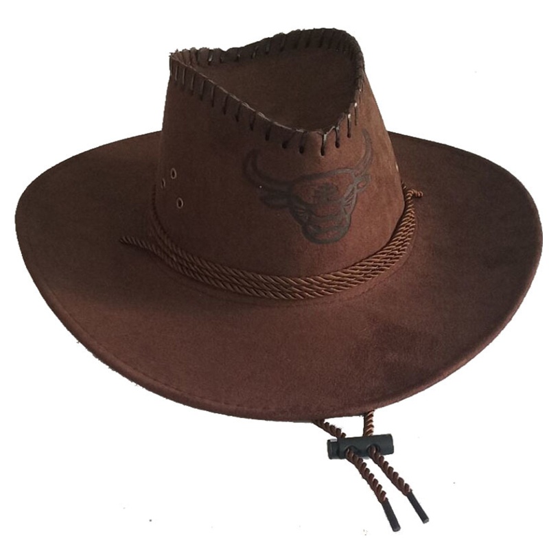 Mũ Cao Bồi Chống Gió Vành Rộng Thời Trang Dành Cho Nam Và Nữ