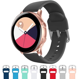Dây silicon đồng hồ Samsung Galaxy Watch Active 2 40/44mm bản rộng 20mm