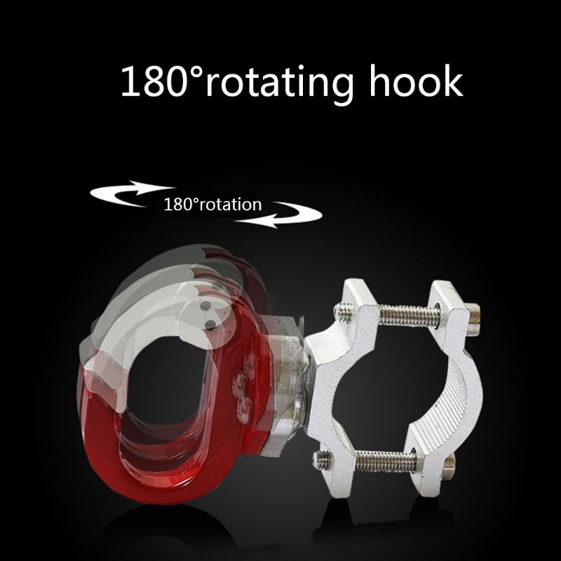 Móc Treo Hành Lý / Mũ Bảo Hiểm Bằng Hợp Kim Nhôm Kèm Ốc Vít Cho Xe Điện Scooter M365