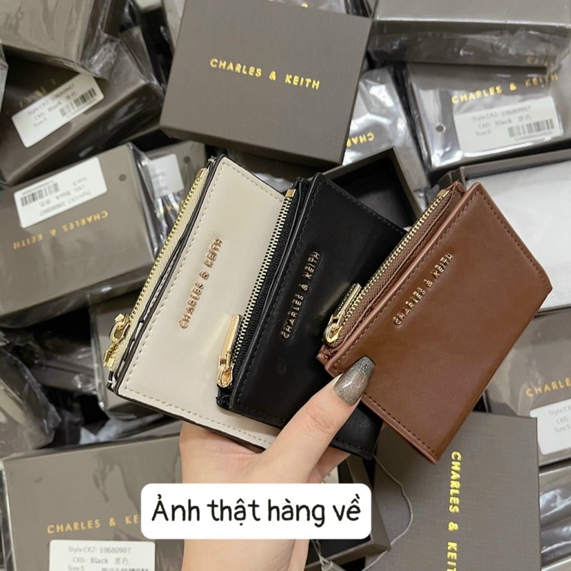 Ví Bóp Nữ Cầm Tay C.K, Ví Nữ Mini Nhiều Ngăn Tiện Lợi