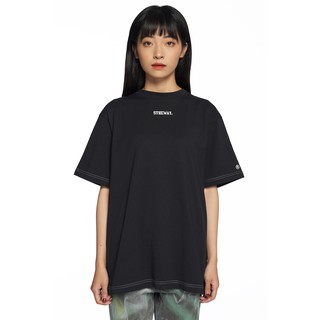 5THEWAY® /oreo/ NEW TEE™ in BLACK aka Áo Thun Đen Tay Ngắn
