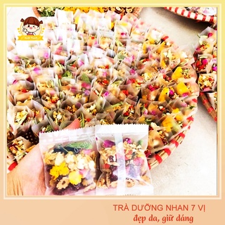 Trà Hoa Dưỡng Nhan tâm an, đẹp da, giữ dáng 7 vị