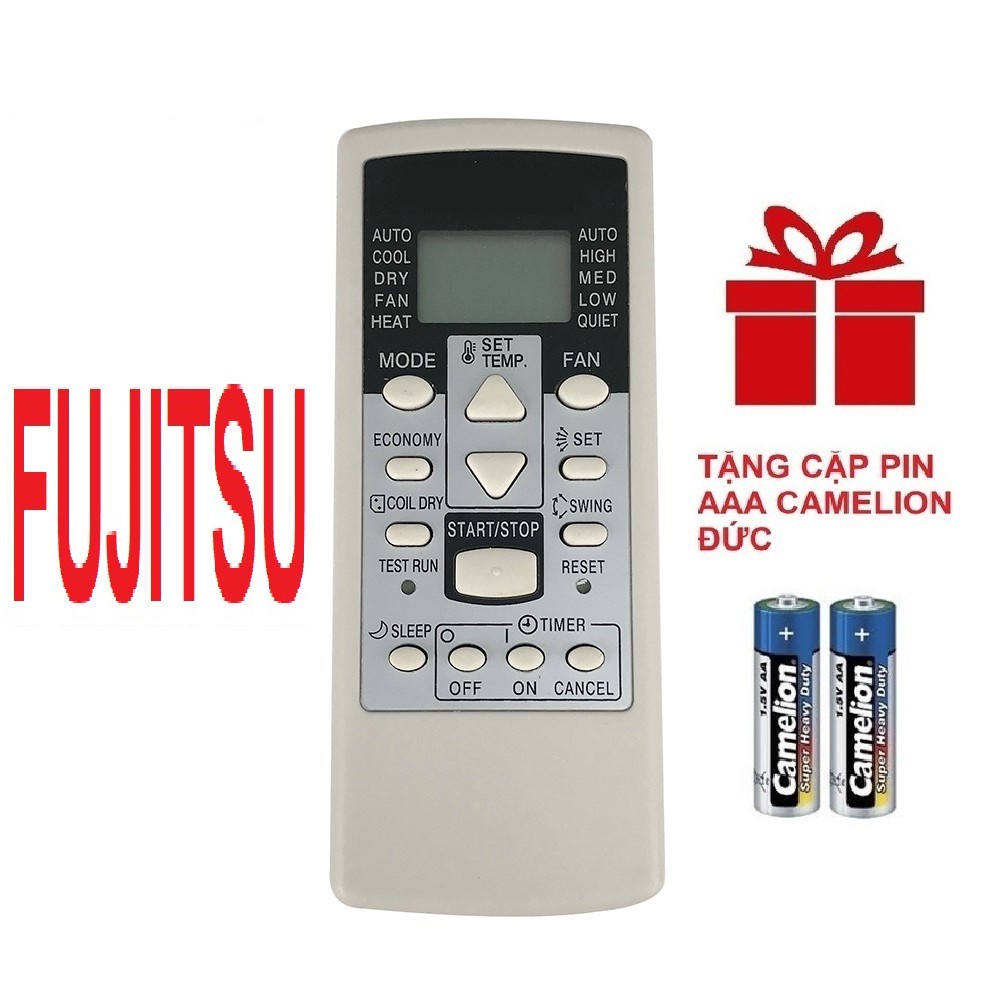 Điều Khiển Điều Hoà Fujitsu mẫu 1 CHÍNH HÃNG