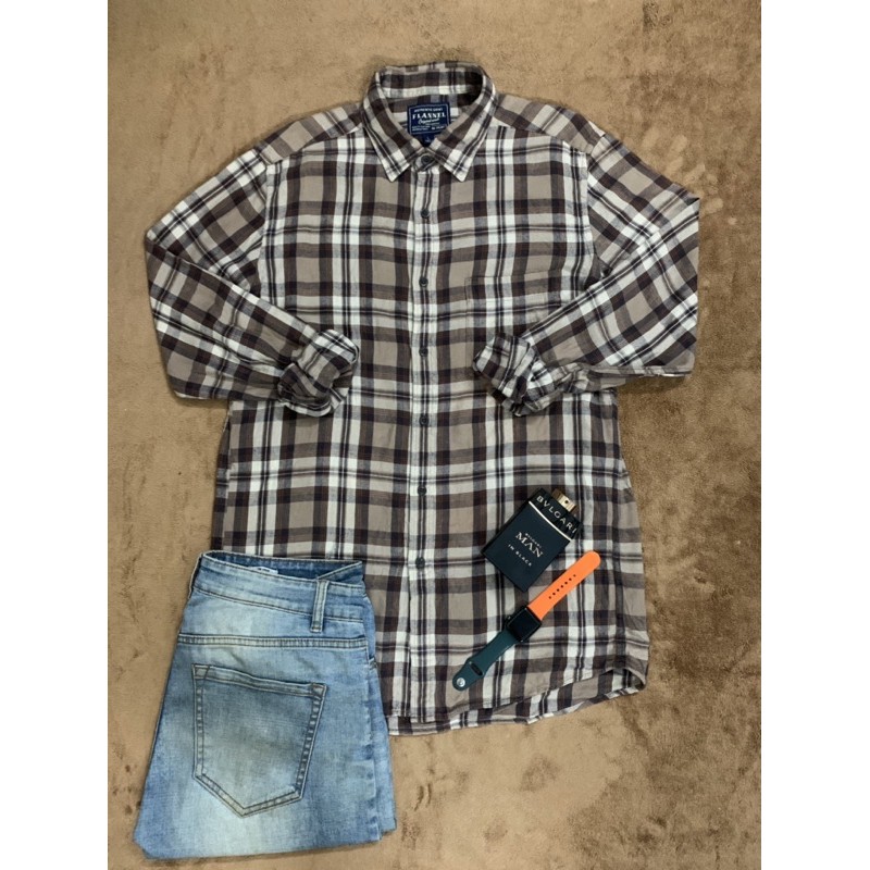 Áo Sơ mi flannel caro 2hand, Áo Sơ Mi Ca rô - Sơ mi Caro chọn Size, chọn Màu | BigBuy360 - bigbuy360.vn