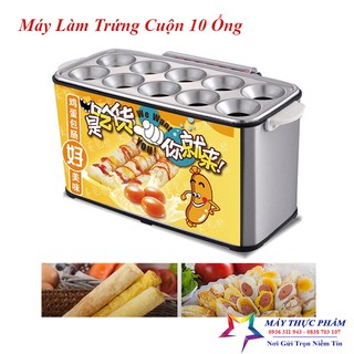 Máy làm trứng cuộn xúc xích 10 ống