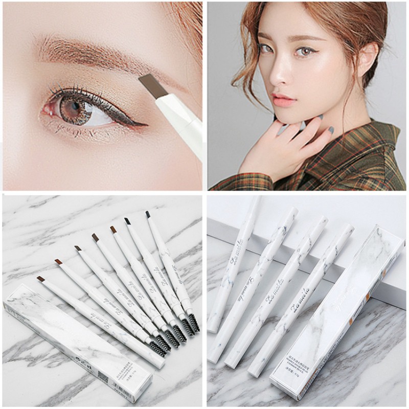 [Hàng mới về] Bút chì kẻ lông mày hai đầu chống thấm nước mồ hôi trang điểm tự nhiên dành cho người mới bắt đầu | BigBuy360 - bigbuy360.vn