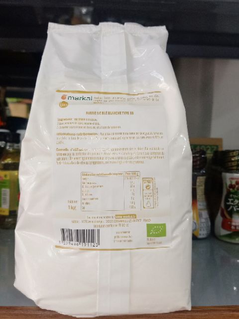Bột mỳ đa dụng hữu cơ T55 Markal 1kg