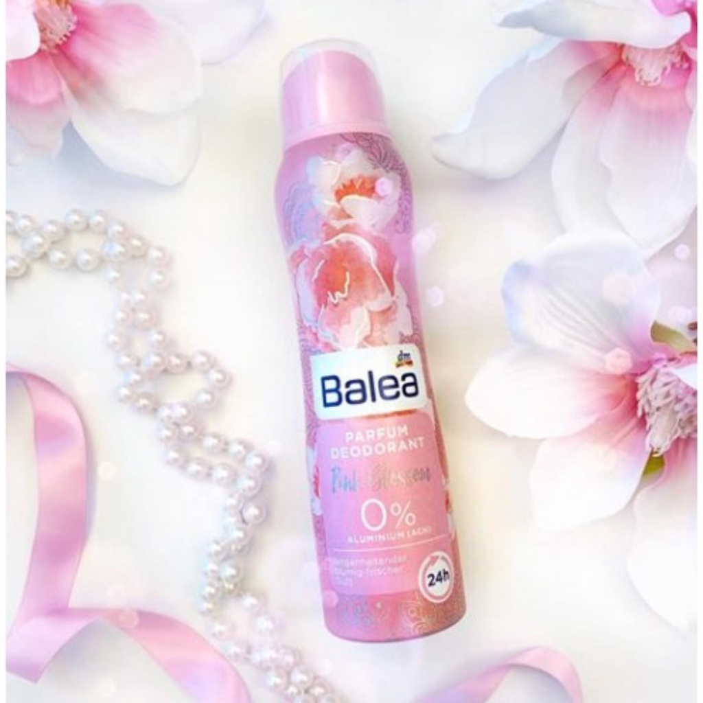 Xịt thơm khử mùi cơ thể Balea HÀNG ĐỨC lưu hương đến 24h, vùng nách và toàn thân