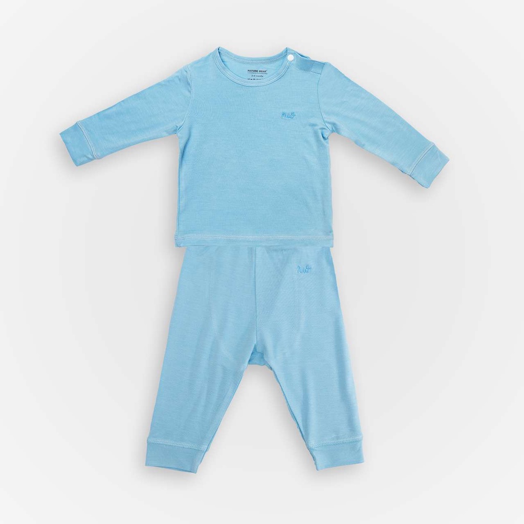 Bộ dài tay cài vai Nature Wear