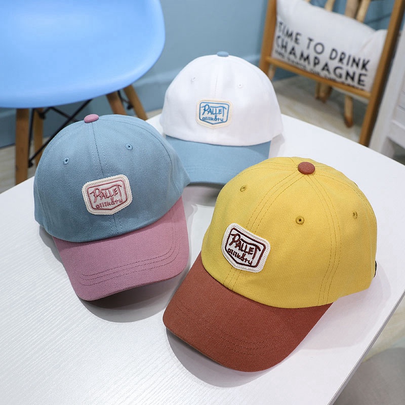 Mũ cho bé chất vải xịn cao cấp thêu hình dễ thương phong cách hàn quốc cho bé trai bé gái 3 - 7 tuổi